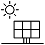 Solar Panel SVG Icon